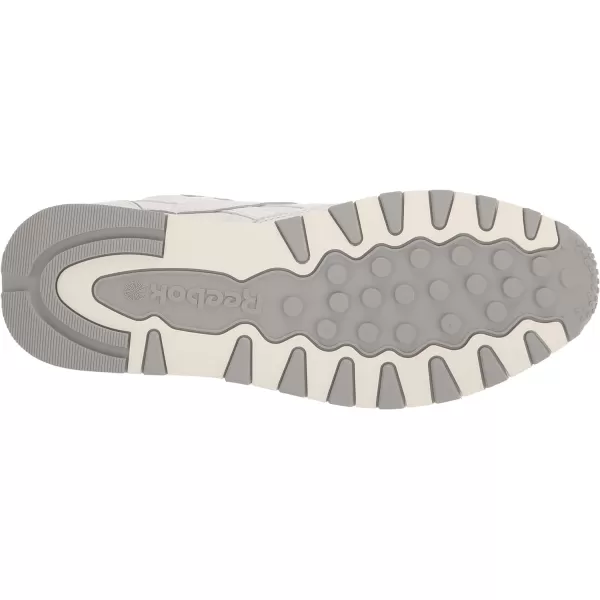 imageReebok Unisex Classic Leather SneakerFtwr WhiteChalkMgh Solid Grey