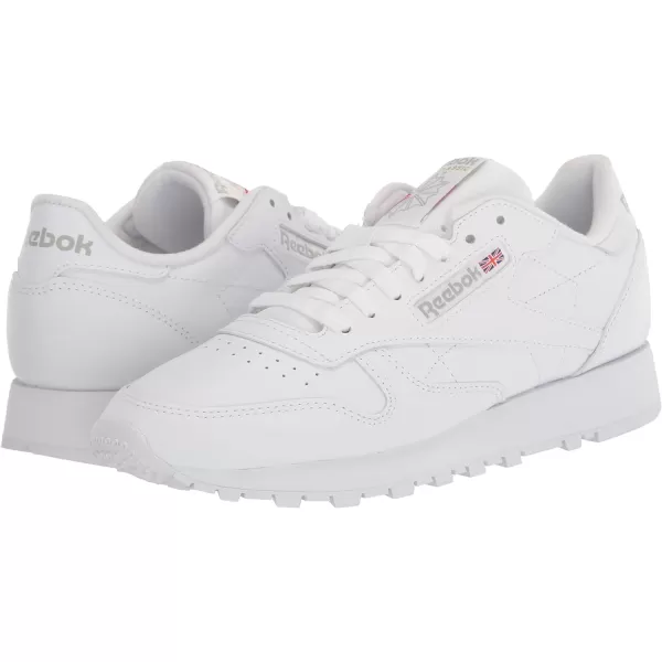 imageReebok Unisex Classic Leather SneakerFtwr WhiteFtwr WhitePure Grey 3