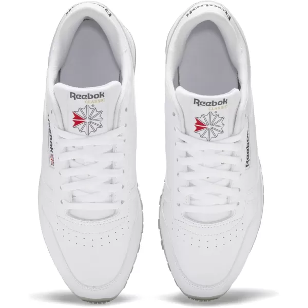 imageReebok Unisex Classic Leather SneakerFtwr WhitePure Grey 3Pure Grey 7