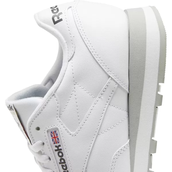 imageReebok Unisex Classic Leather SneakerFtwr WhitePure Grey 3Pure Grey 7