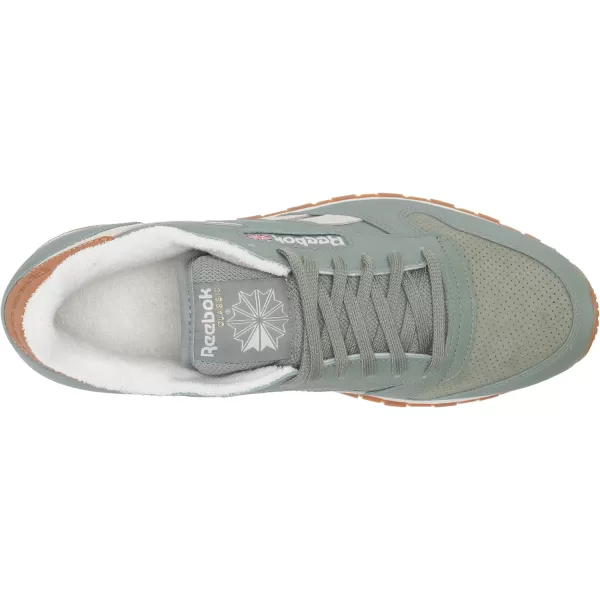 imageReebok Unisex Classic Leather SneakerHarmony GreenChalkReebok Lee