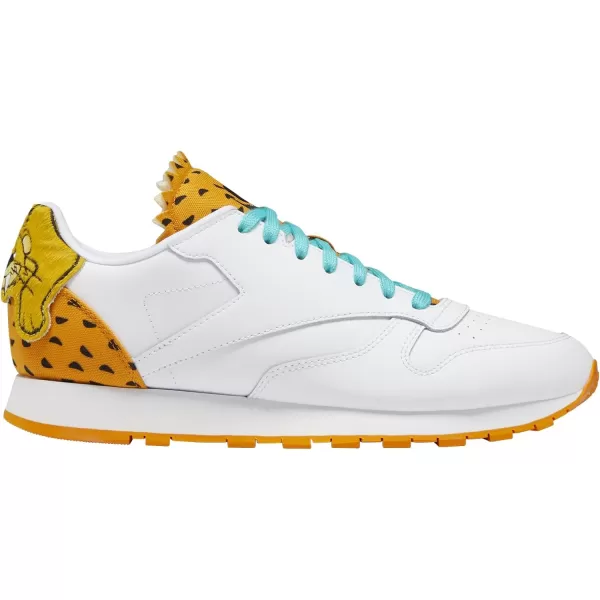 imageReebok Unisex Classic Leather SneakerJetsonsFlintstonesGolden HorizonYellow