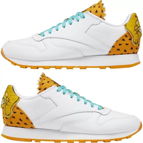 imageReebok Unisex Classic Leather SneakerJetsonsFlintstonesGolden HorizonYellow