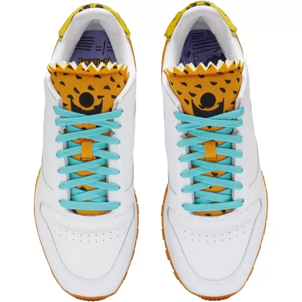 imageReebok Unisex Classic Leather SneakerJetsonsFlintstonesGolden HorizonYellow