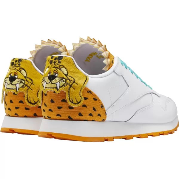 imageReebok Unisex Classic Leather SneakerJetsonsFlintstonesGolden HorizonYellow