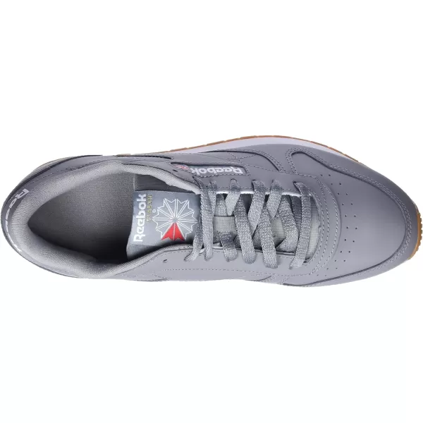 imageReebok Unisex Classic Leather SneakerPure Grey 5 Ftwr White Reebok Rubber Gum 03