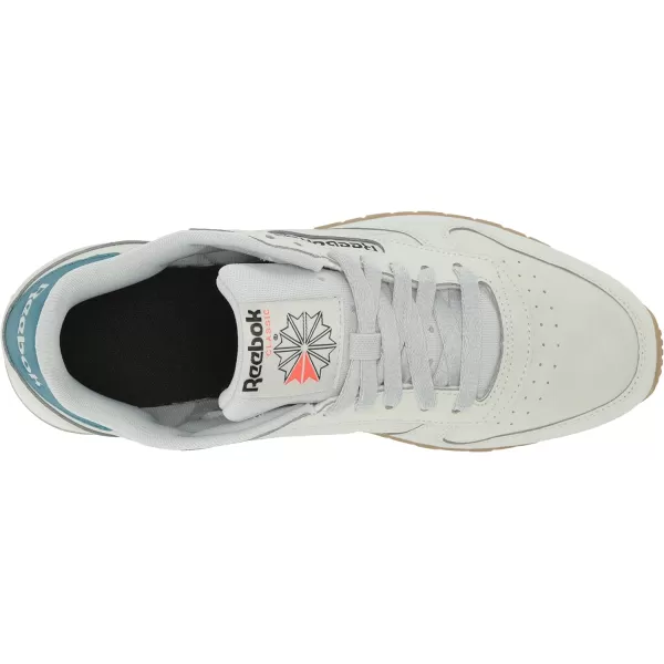 imageReebok Unisex Classic Leather SneakerPure GreySteely Blue