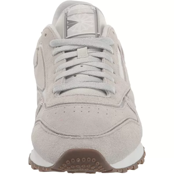 imageReebok Unisex Classic Leather SneakerPure GreyWhite
