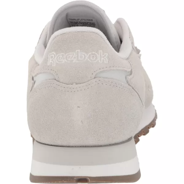 imageReebok Unisex Classic Leather SneakerPure GreyWhite