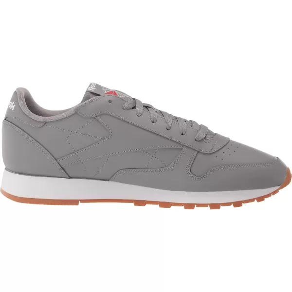 imageReebok Unisex Classic Leather SneakerReefresh Pure GreyWhiteGum