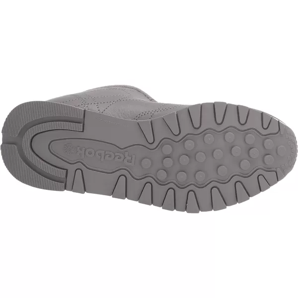 imageReebok Unisex Classic Leather SneakerSpacer GreyClassic WhiteYellow Flare