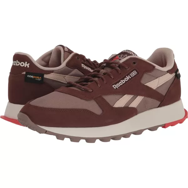 imageReebok Unisex Classic Leather SneakerTrail BrownTaupeSoft Ecru