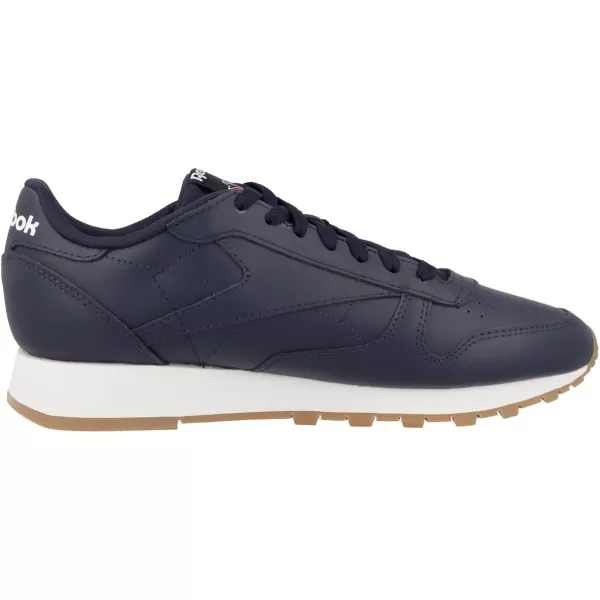 imageReebok Unisex Classic Leather SneakerVector Navy Ftwr White Reebok Rubber Gum 03