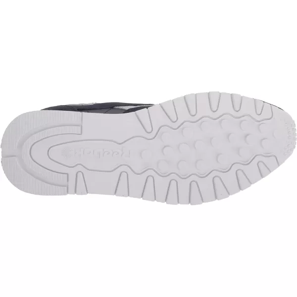 imageReebok Unisex Classic Leather SneakerVector NavyCold GreyWhite