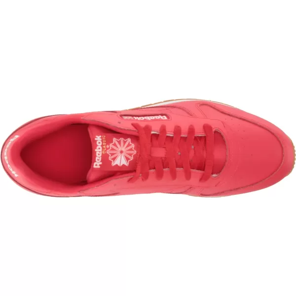 imageReebok Unisex Classic Leather SneakerVector RedFtwr WhiteReebok Rubber Gum03