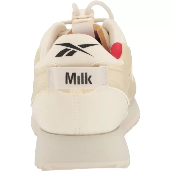 imageReebok Unisex Classic Leather SneakerVeganVintage ChalkWhiteBlack