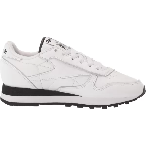 imageReebok Unisex Classic Leather SneakerWhiteBlack