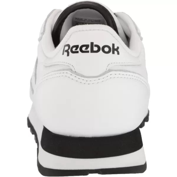 imageReebok Unisex Classic Leather SneakerWhiteBlack Stripe