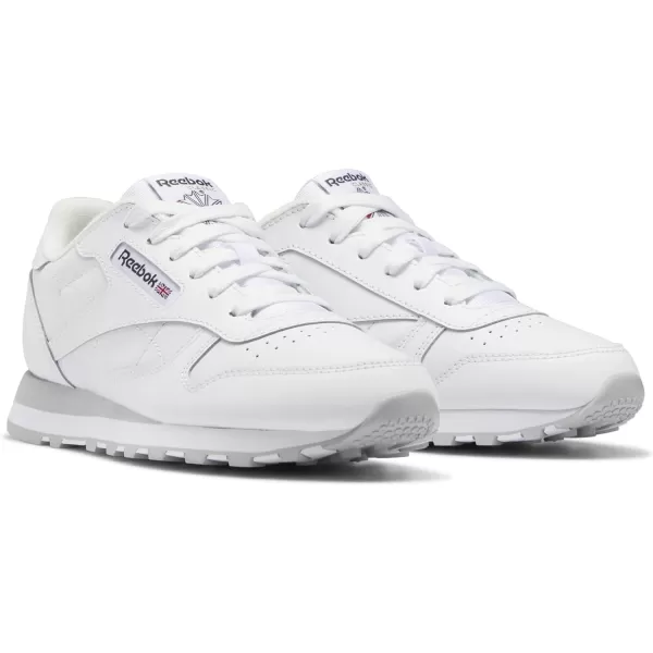 imageReebok Unisex Classic Leather SneakerWhitePure Grey Clip