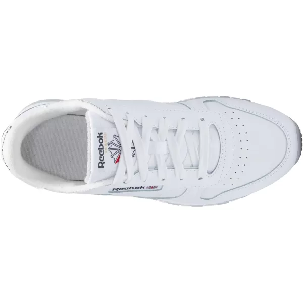 imageReebok Unisex Classic Leather SneakerWhitePure Grey Clip