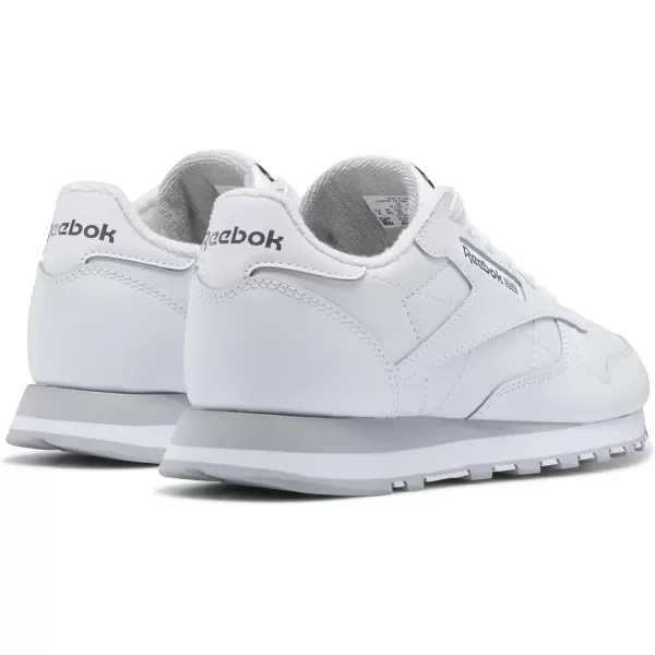 imageReebok Unisex Classic Leather SneakerWhitePure Grey Clip