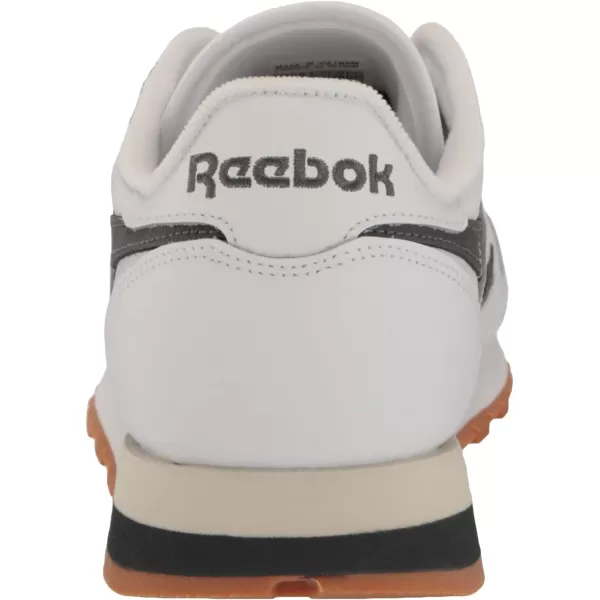 imageReebok Unisex Classic Leather SneakerWhitePure GreyVintage Chalk