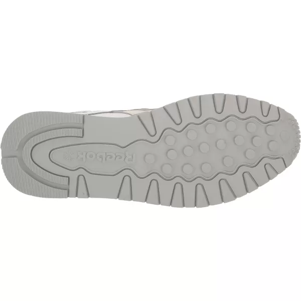 imageReebok Unisex Classic Leather SneakerWhiteSteely FogPure Grey