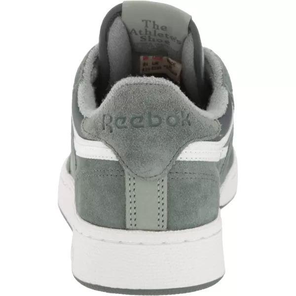 imageReebok Unisex Club C 85 SneakerChalk GreenHarmony GreenWhite