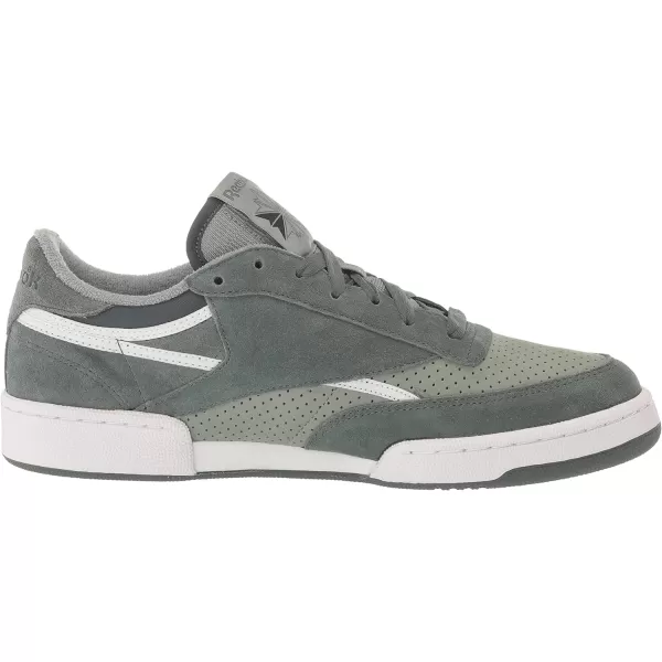 imageReebok Unisex Club C 85 SneakerChalk GreenHarmony GreenWhite