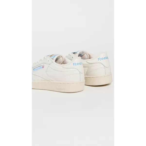 imageReebok Unisex Club C 85 SneakerChalkAlabasterEssential Blue