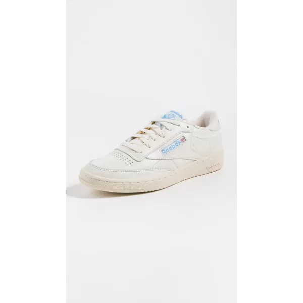 imageReebok Unisex Club C 85 SneakerChalkAlabasterEssential Blue