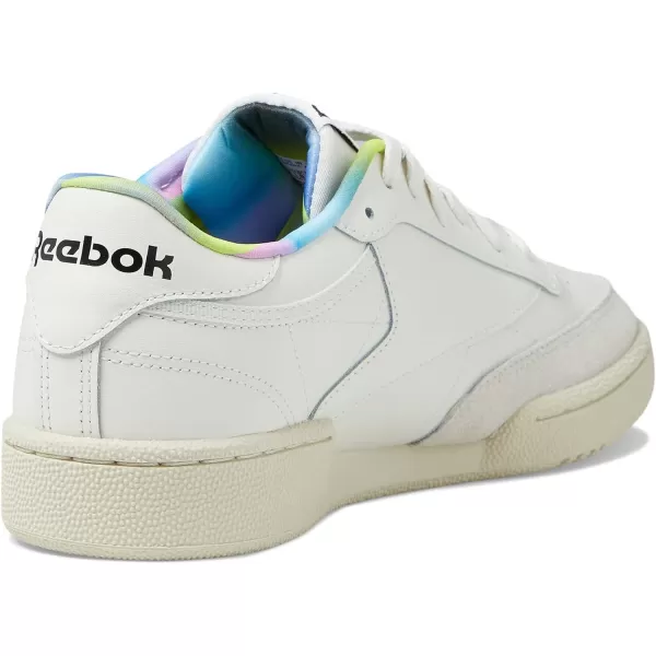 imageReebok Unisex Club C 85 SneakerChalkChalkSemi Classic Teal