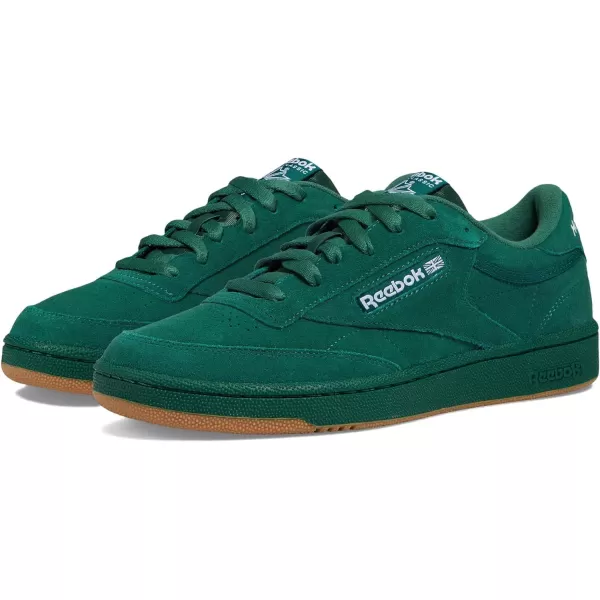 imageReebok Unisex Club C 85 SneakerDark GreenFootwear WhiteReebok Lee 3