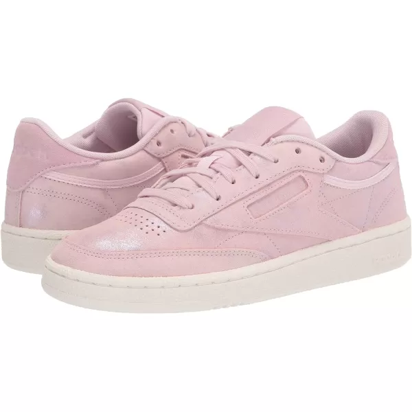 imageReebok Unisex Club C 85 SneakerFrost BerryQuartz MetChalk