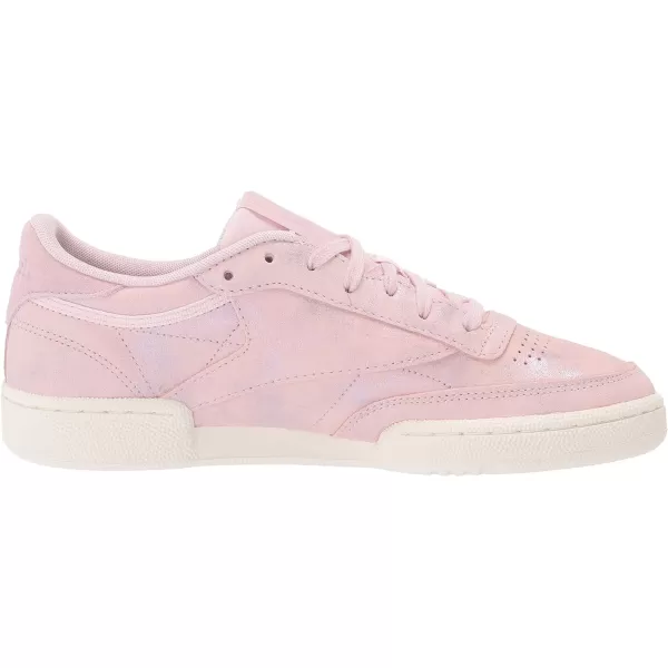 imageReebok Unisex Club C 85 SneakerFrost BerryQuartz MetChalk