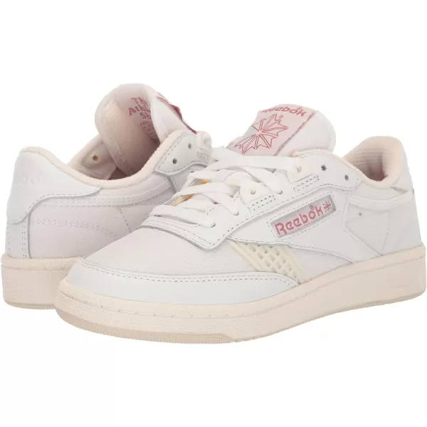 imageReebok Unisex Club C 85 SneakerWhiteChalkStucco