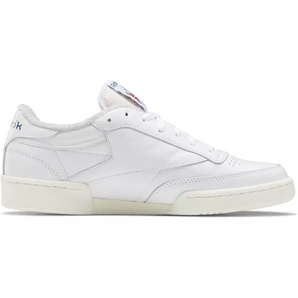 imageReebok Unisex Club C 85 SneakerWhiteChalkVector Blue