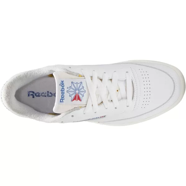 imageReebok Unisex Club C 85 SneakerWhiteChalkVector Blue