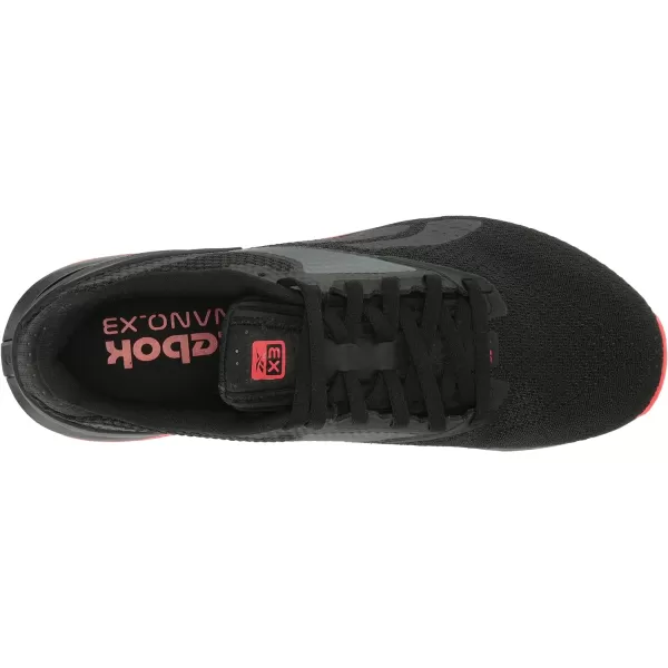 imageReebok Unisex Nano X3 Training ShoesBlackNeon Cherry