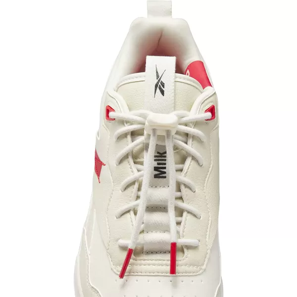 imageReebok UnisexAdult BB 4000 II Sneaker in VeganVintage ChalkBlackVector Red