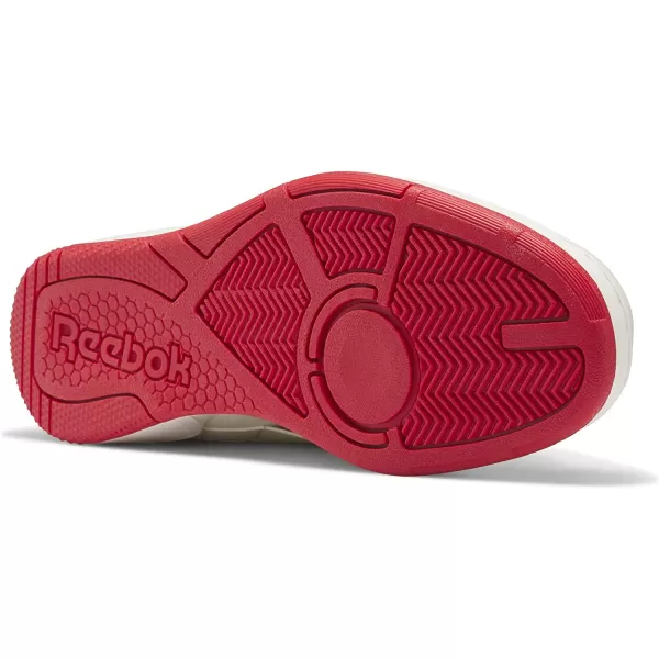imageReebok UnisexAdult BB 4000 II Sneaker in VeganVintage ChalkBlackVector Red