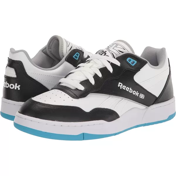 imageReebok UnisexAdult Bb 4000 Ii SneakerCore BlackRadiant AquaFtwr White