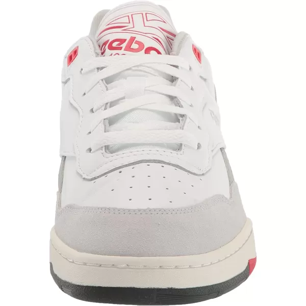 imageReebok UnisexAdult Bb 4000 Ii SneakerFtwr WhitePure GreyVector Red