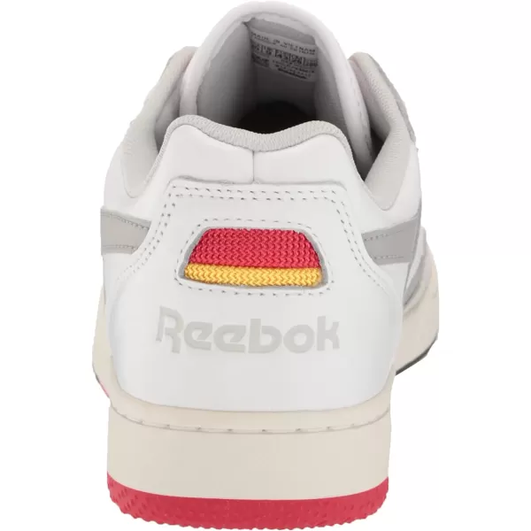 imageReebok UnisexAdult Bb 4000 Ii SneakerFtwr WhitePure GreyVector Red