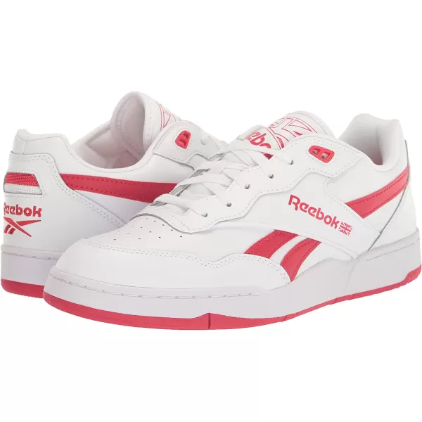 imageReebok UnisexAdult Bb 4000 Ii SneakerFtwr WhiteVector RedFtwr White