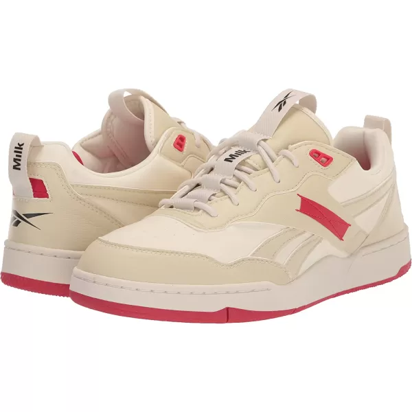 imageReebok UnisexAdult Bb 4000 Ii SneakerVeganVintage ChalkBlackVector Red