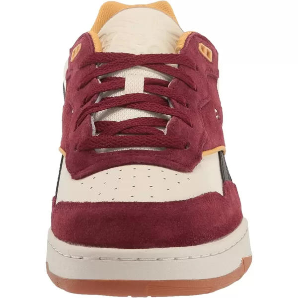 imageReebok UnisexAdult Bb 4000 Ii SneakerVintage ChalkClassic BurgundyBlack