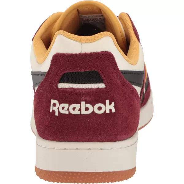 imageReebok UnisexAdult Bb 4000 Ii SneakerVintage ChalkClassic BurgundyBlack