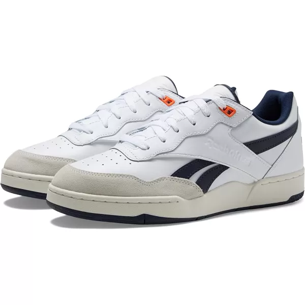 imageReebok UnisexAdult Bb 4000 Ii SneakerWhiteVector NavyChalk