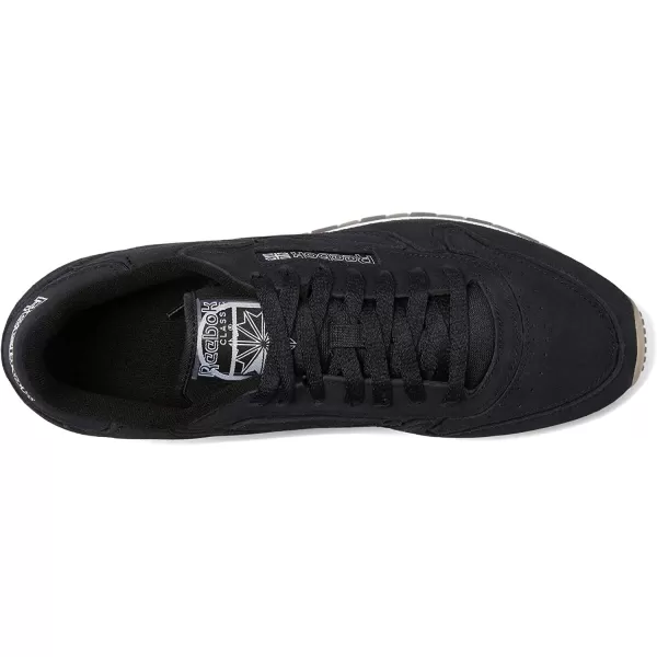 imageReebok UnisexAdult Classic Leather SneakerBlackWhite